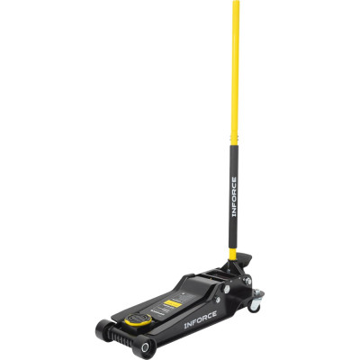 Низкопрофильный подкатной гидравлический домкрат Inforce 3,5 тонны, высота подхвата 95мм, высота подъема 550мм 08-08-95