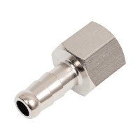 Наконечник "ёлочка" с внутренней резьбой М 1/4" 10 шт/уп под шланг ASTUROMEC 8 мм Walcom 13264