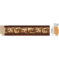 Молдинг Decomaster ДМ 18x10x2400 мм 158-1084