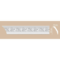Гибкий плинтус Decomaster 80x49x2400 мм DT-14F