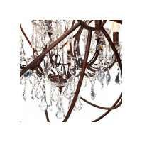 Подвесная люстра LOFT IT Foucaults Orb Crystal LOFT1897/8