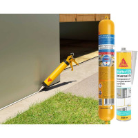 Универсальный эластичный полиуретановый герметик SIKA Flex-719 Universal PU темно-коричневый Картридж 300мл. 754136