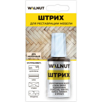 Мебельный штрих для реставрации WALNUT дуб молочный, 20 мл WLN0116
