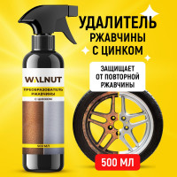 Преобразователь ржавчины WALNUT прозрачный, 500 мл WLN0364