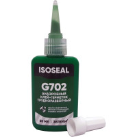 Анаэробный трудноразборный фиксатор резьбы Isoseal G702, зеленый, 50 мл 7022307