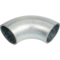 Стальной отвод МЕТАЛЛСЕРВИС крутоизогнутый оцинкованный дн57x3,5 (ду50) безшовный под приварку гост 17375-2001 1211442