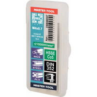 Набор метчиков из 3-х шт. H-Tools М4 шаг 0.7мм DIN352 HSSE 230040EHT