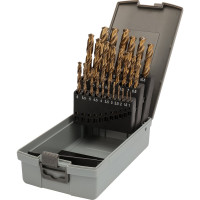 Набор сверл по металлу 1-13 мм, DIN338, HSSE-Co5, 135° 25 шт H-Tools 215215ROHT