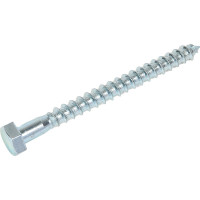 Шурупы с шестигранной головкой Доброга 8,0x90 мм, цинк, 50 шт. ЦБ-00028317