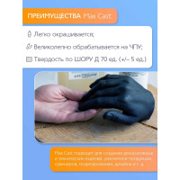 Жидкий заливочной пластик Poly max MAX-CAST 1 кг MAX C 1кг