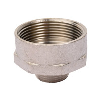 Переходник STI 1 1/2" x 3/4", внутренняя-наружная, никелированный ТТ000013402