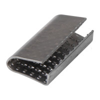 Скрепа Волга Полимер ПЭТ 13 мм, оцинкованная, 1000 шт Т18_90