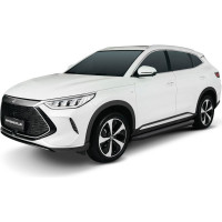 Пороги на автомобиль "Premium-Black" BYD Song Plus I рест. 2023-н.в., Rival A180ALB.0701.1