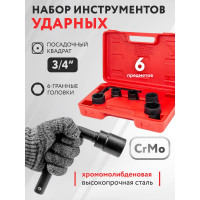 Набор инструментов Forcekraft 6пр. 3/4" (6гр.) FK-6064-5MPB(58243)