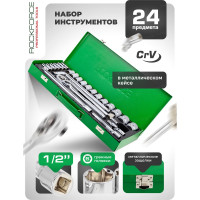 Набор инструментов Rockforce 24 предмета 1/2" (6граней) RF-4245B-5(57881)