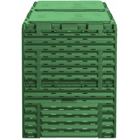 Компостер с крышкой Piteco 600 л, зелёный