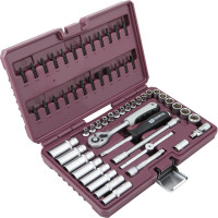 Набор инструмента THORVIK TS057 1/4DR, 57 предметов 054003
