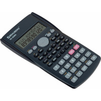 Калькулятор инженерный BRAUBERG Sc-82ms (158x85 мм), 240 функций, 10+2 разрядов, темно-синий 271721