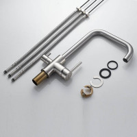 Смеситель для кухни Shevanik с подключением фильтра питьевой воды S228L