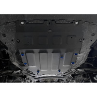 Защита картера Rival Changan CS55 Plus РКПП FWD 2022-н.в., сталь 1.5 мм, с крепежом 111.8925.1