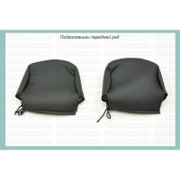 Чехлы на сиденья DEFLY Nissan Almera, 2012-2019, задний ряд 60/40, экокожа черная Nis1-2K