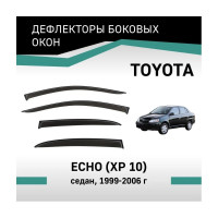 Дефлекторы окон DEFLY Toyota Echo (XP10), 1999-2006, седан VT024Echo