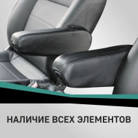 Чехлы на сиденья DEFLY Mitsubishi Pajero Sport, 2008-2013, Instyle, Intense, экокожа черная Mts6-2K