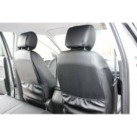 Чехлы на сиденья DEFLY Hyundai Creta, 2015-2021, экокожа черная Hnd3-2K