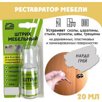 Мебельный штрих Resmat цвет нардо грей, блистер арт. 2208