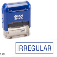 Стандартный штамп GRM 4911 p3 3.281 irregular (рамка) 110491300-3281