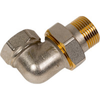 Фитинг угловой с накидной гайкой KROMWELL 1" ВР-НР EU.ST3038055 1