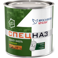 Грунт-эмаль ЯРОСЛАВСКИЕ КРАСКИ СПЕЦНАЗ по ржавчине серая, 1,8 к 219763