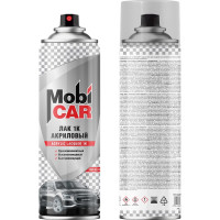Акриловый аэрозольный лак Mobicar 1К 650 мл, бесцветный глянцевый 0503-30 MC