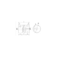 Муфта TECHNIX соединительная FC16-P2 FC16P2TECHNIX