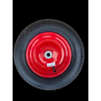 Колесо для тачки Variant 11204-1, 3.25/3.00-8, камерное, с подшипником 12 мм, обод металл. К99-1С