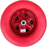 Колесо ПУ литое Variant 3.25/3.00-8, с подшипником 12 мм, для тачки 11204-1. К99-1ЛС