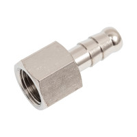 Наконечник "ёлочка" с внутренней резьбой М 1/4" 10 шт/уп под шланг ASTUROMEC 8 мм Walcom 13264