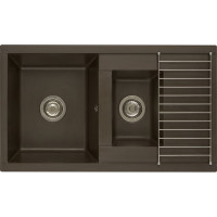 Кухонная Мойка AQUATON Делия 87 Кофе NEW 00060688 1A716232DE280