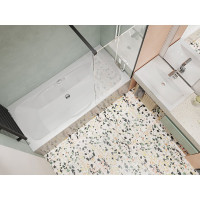 Акриловая ванна Santek КОРСИКА прямоугольная,180х80 см, белая 00025788
