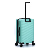 Чемодан Torber Caspian, светло-зеленый, ABS-пластик, 43x26x68 см, 64 л T2055M-Green