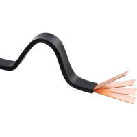 Медная гибкая изолированная шина TDM ELECTRIC ШМГ 4х(24x1), 2м, SQ0841-0010