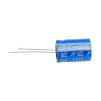 Конденсатор электролитический JB Capacitors 220 мкФ 100 В -55/105 C 13x21 / P:5 мм JRB2A221M05001300210000BST-69