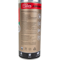 Аэрозольная эмаль Sila home max paint с металлическим эффектом, хром металлик, 520 мл 00-00004749 SILP006