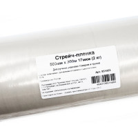 Стрейч-пленка Невский Крепеж 500 мм, 300 м, 17 мкм, 2,11 кг, вторичка 831453