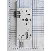 Корпус замка Doorlock DL4292С/55/72/20/SCr матовый хром, реверсивный, под цилиндр, бэксет 55 мм, межосевое расстояние 72 мм, фронтальная планка шириной 2 75309