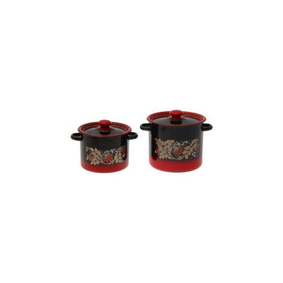 Набор эмалированной посуды СТАЛЬЭМАЛЬ Мечта Рябинка 880 N09L05 ХП1652