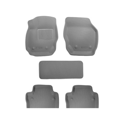 Коврики PSV для Honda Accord VII 2002-2008 г., V6 USA, 3D, серый Kagu 109508