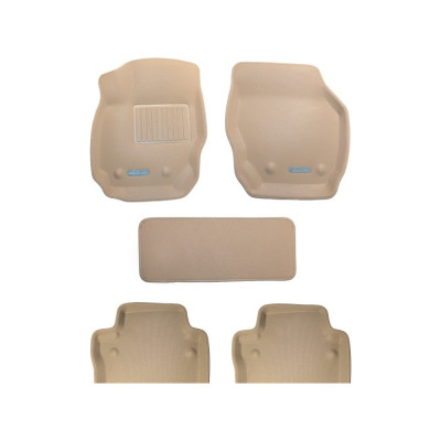 Коврики PSV для Mercedes Benz SLK Classe R171 2004-2011 г., 3D, бежевый Kagu 112339