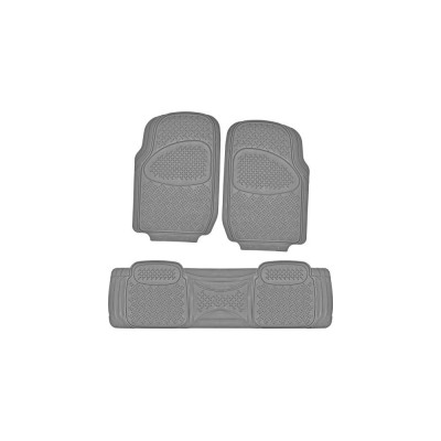 Коврик для салона SKYWAY Hot-3 3пр. полиуретановый, серый S01702004