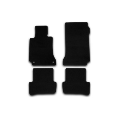 Коврики в салон Klever Econom MERCEDES-BENZ C-Class W204 АКПП 2007-2014, 4 шт. КLEVER013439101200k KLEVER013439101200k